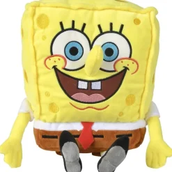 SIMBA TOYS Coleccionables Y Mini Mundos*Simba - Bob Esponja - Peluche Bob Esponja 35cm, material suave y relleno reciclado ㅤ
