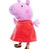 SIMBA TOYS Coleccionables Y Mini Mundos*Simba - Peppa Pig - Peluche con sonido Peppa Pig, suave y agradable, 25-33 cm ㅤ