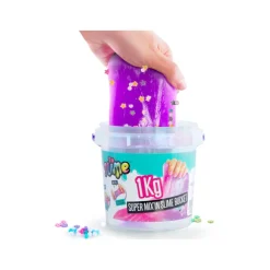 CANAL TOYS Arte Y Manualidades*So Slime - Cubo slime con decoraciones (varios colores)