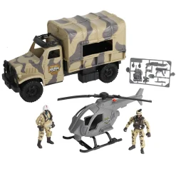 CHAP MEI PLASTIC TOYS MFY Figuras De Acción*Soldier Force - Set Camión y Helicóptero de Combate