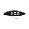 Funidelia Disfraces|Halloween*Sombrero Día de los Muertos hombre