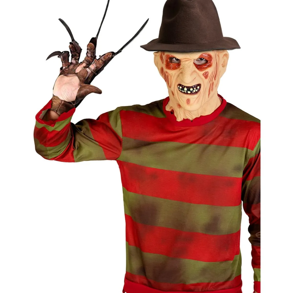Funidelia Halloween|Disfraces*Sombrero de Freddy Krueger Pesadilla en Elm Street