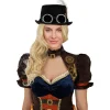 Funidelia Halloween|Disfraces*Sombrero de Steampunk con gafas
