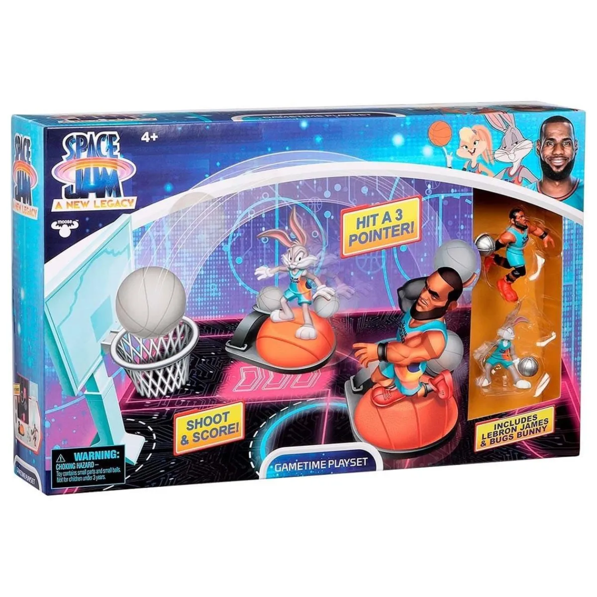 FAMOSA Figuras De Acción*Space Jam - Game Time Playset