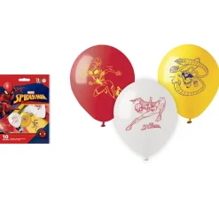 SPIDERMAN Artículos De Fiesta Y Regalos*Spider-Man - 10 globos Marvel
