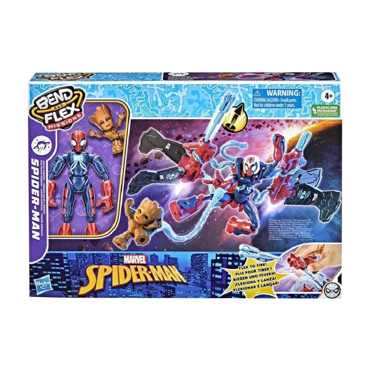 HASBRO EU TRADING Figuras De Acción*Spider-Man - Figura Bend and Flex