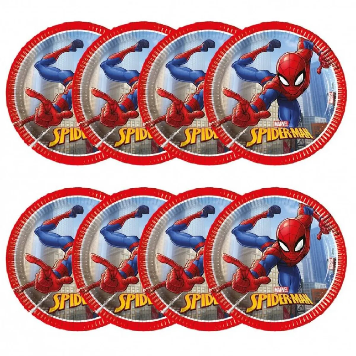 TOYS "R" US Artículos De Fiesta Y Regalos*Spider-Man - Pack 8 platos de papel