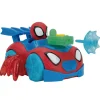 TOY PARTNER Coleccionables Y Mini Mundos*Spidey y su Superequipo - Vehículo Light N Go Web Crawler