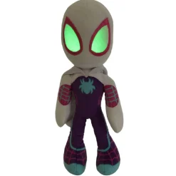 SIMBA Coleccionables Y Mini Mundos*Spidey y su Superequipo - Peluche Ghost Spider 25 cm