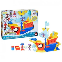 HASBRO EU TRADING Coleccionables Y Mini Mundos*Spidey y su Superequipo - Barco Pirata con telarañas
