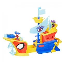 HASBRO EU TRADING Coleccionables Y Mini Mundos*Spidey y su Superequipo - Barco Pirata con telarañas