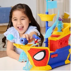 HASBRO EU TRADING Coleccionables Y Mini Mundos*Spidey y su Superequipo - Barco Pirata con telarañas