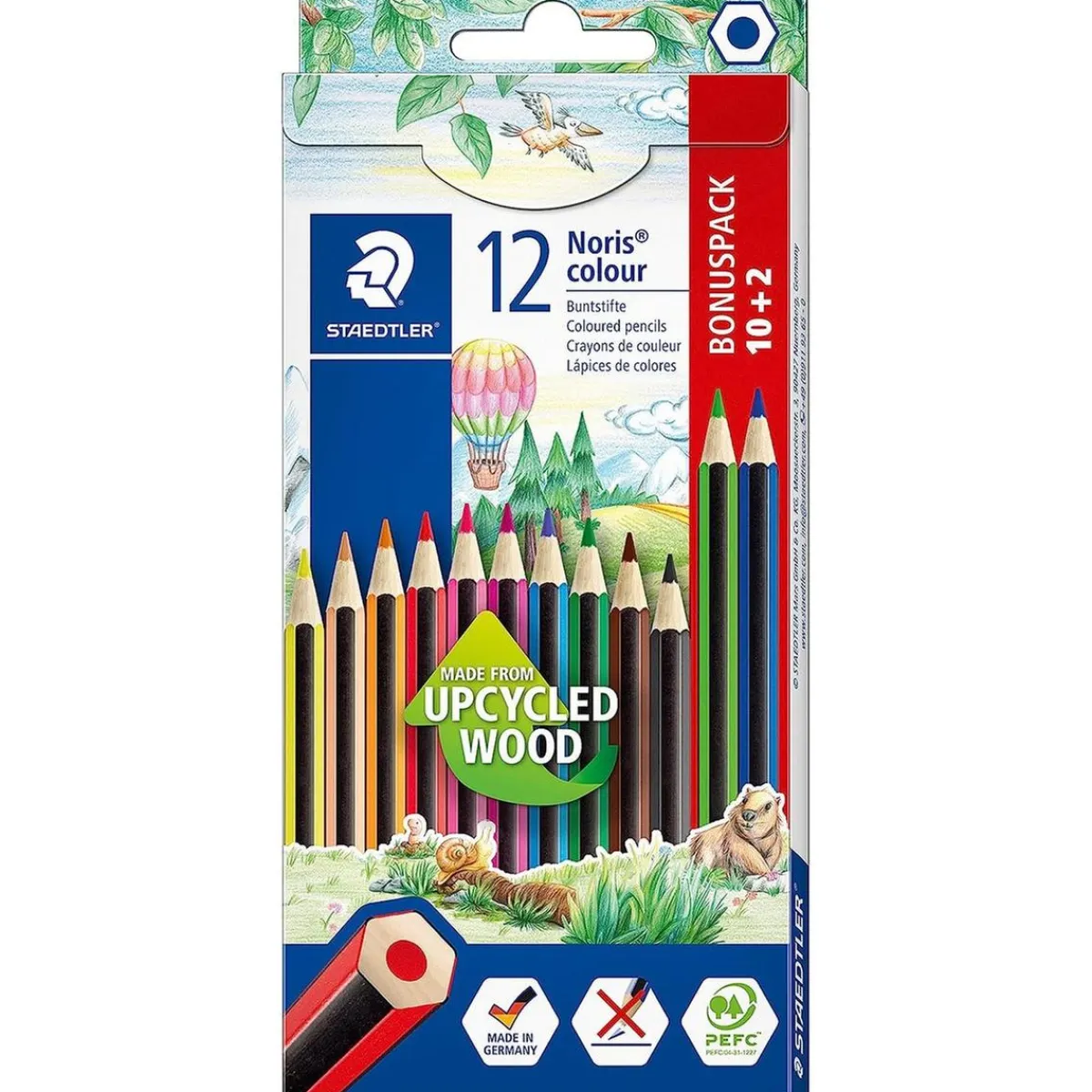 TOYS "R" US Material Escolar*staedtler - Set de 12 lápices de color Noris ㅤ