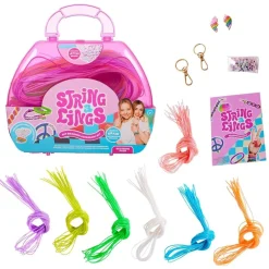 CREAMANIA Arte Y Manualidades*Stringalings - Kit de trenzado con 80 cuerdas