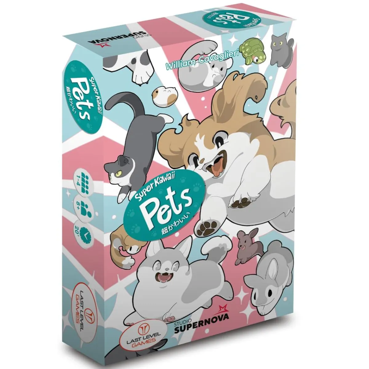 LAST LEVEL Friki Zone|Juegos Y Puzzles*Studio Supernova - Super Kawaii Pets - Juego de mesa