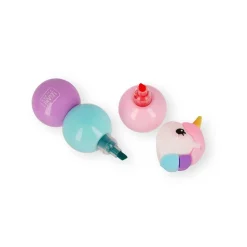 TOYS "R" US Estilo De Vida*Subrayador fluorescente 3 colores unicornio ㅤ