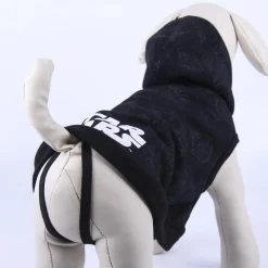 ARTESANIA CERDÁ Coleccionables Y Mini Mundos*Sudadera para perro Cotton Brushed Darth Vader XXS