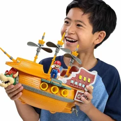 CONCENTRA Figuras De Acción*Super Mario - Barco volador de Bowser