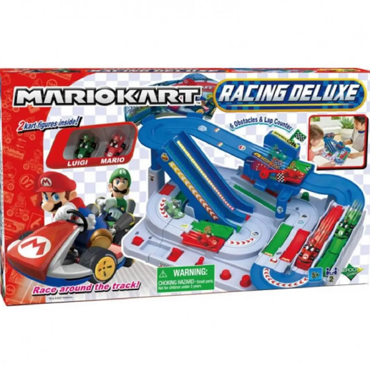 EPOCH PARA IMAGINAR S.L. Vehículos Y Circuitos*Super Mario - Circuito Mario Kart Racing Deluxe