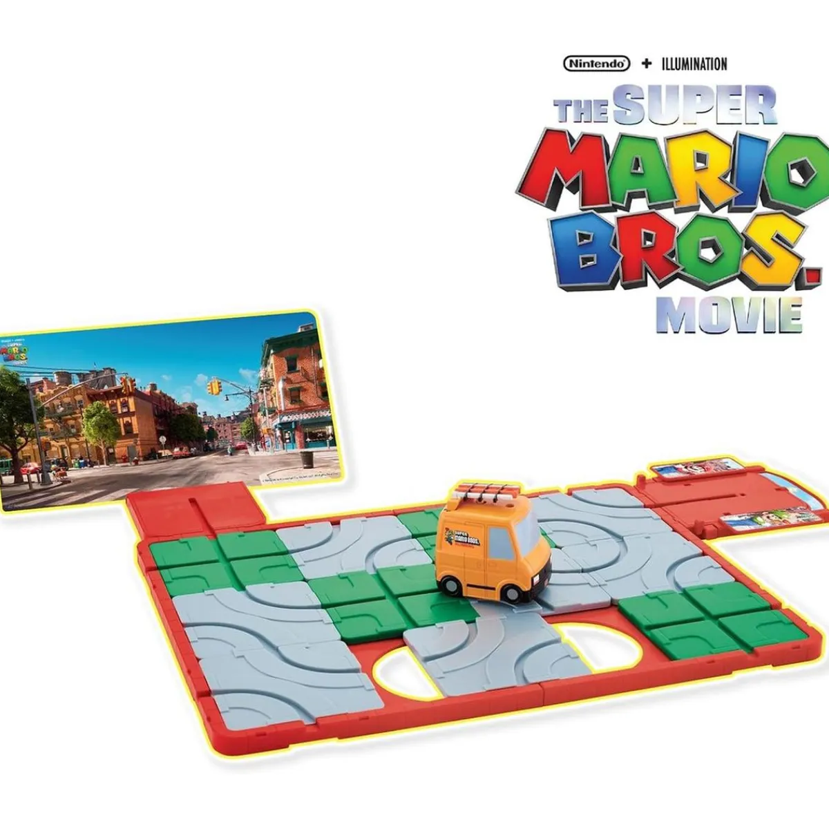 GOLIATH BV Friki Zone|Juegos Y Puzzles*Super Mario - Juego de mesa Super Mario Route 'n Go ㅤ