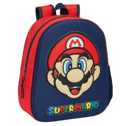 SAFTA Material Escolar*Super Mario - Mochila Preescolar 3D