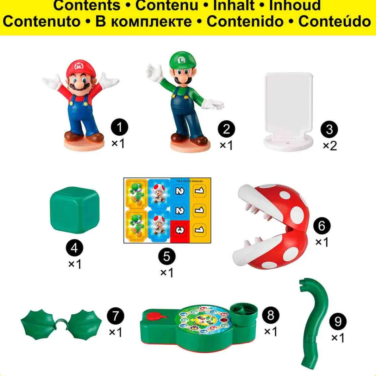 EPOCH PARA IMAGINAR S.L. Friki Zone|Juegos Y Puzzles*Super Mario - Piranha Plant Escape!