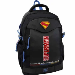 C Y P BRANDS Material Escolar*Superman - Mochila 43 cm adaptable a carro