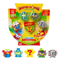 SUPER THINGS Figuras De Acción*SuperThings - Kazoom Power Mission - Pack de 5 (varios modelos)