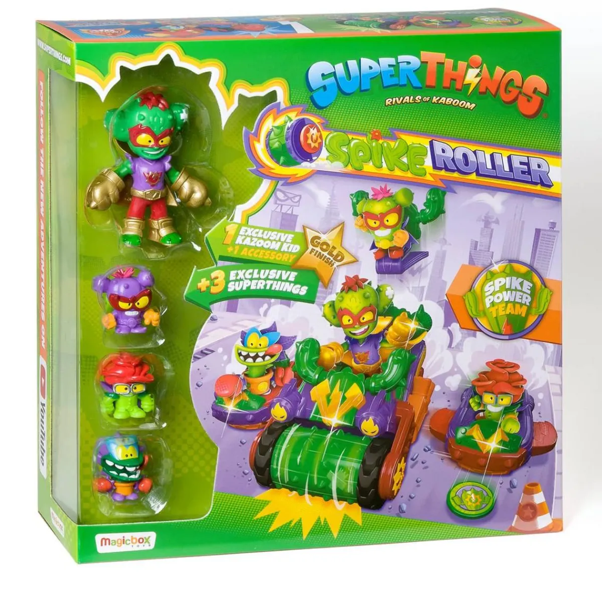 MARTOMAGIC SL-MAGIC BOX INT Figuras De Acción*Superthings - Playset Vehículo Pincho