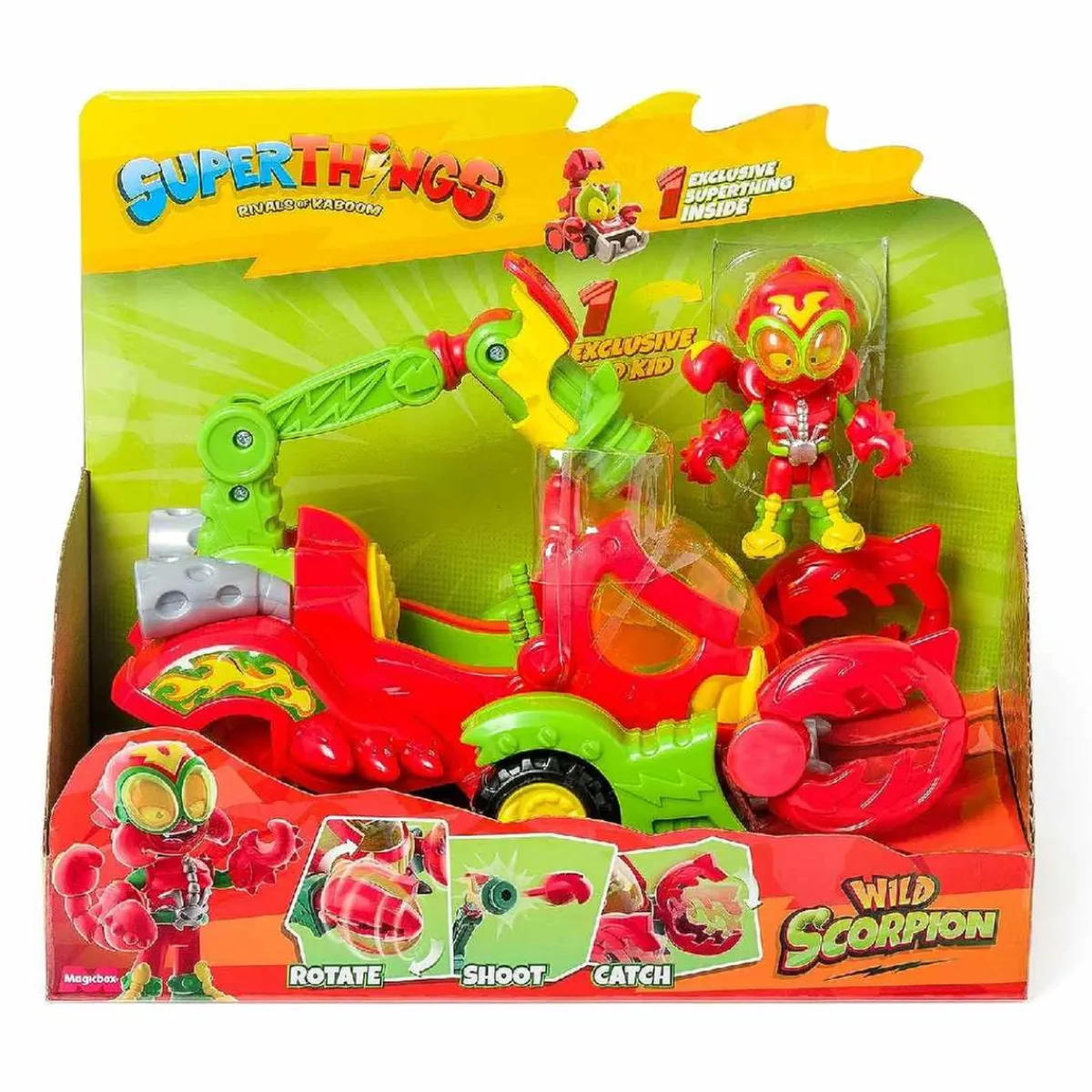 SUPER THINGS Figuras De Acción*Superthings - Wild Scorpion