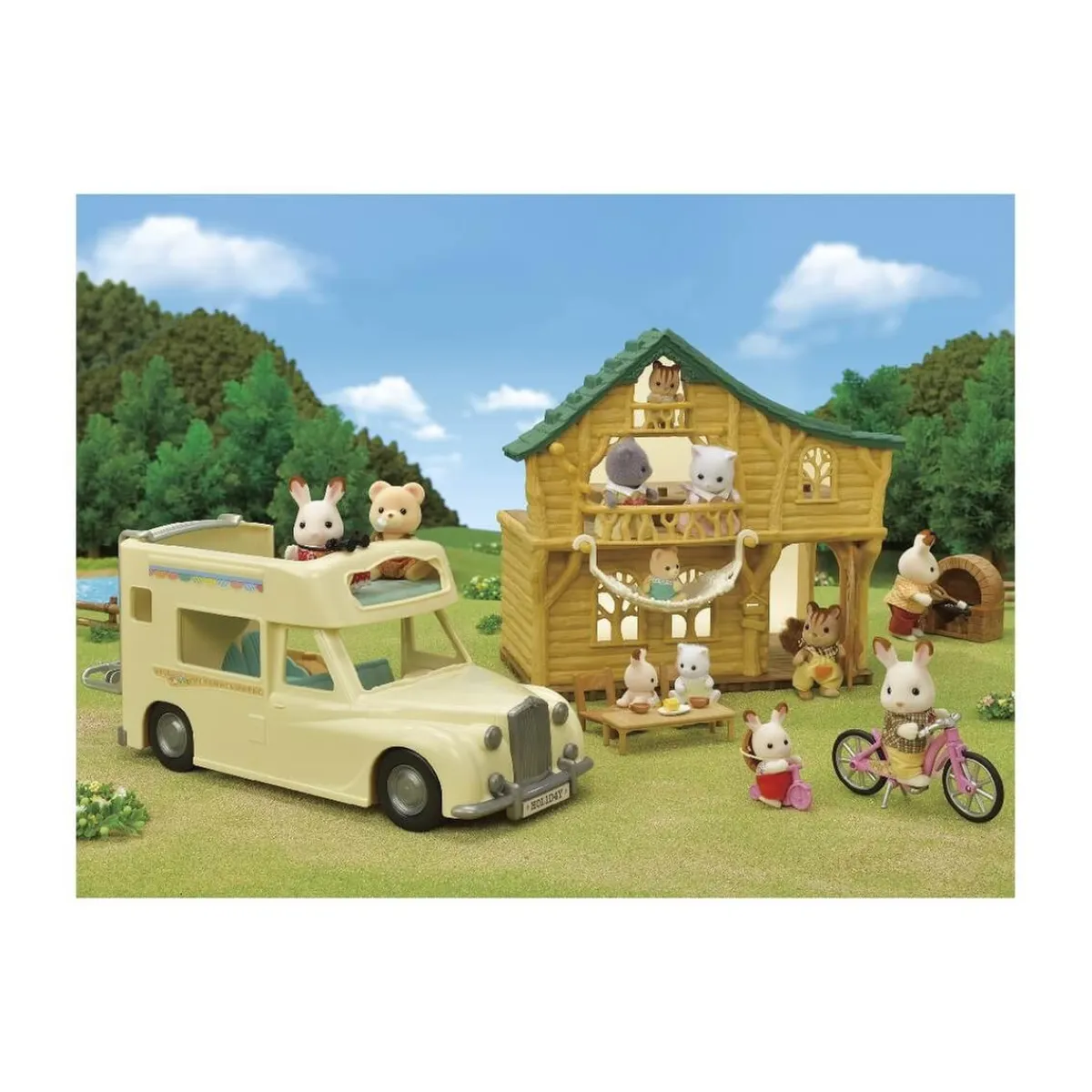 SYLVANIAN FAMILIES Coleccionables Y Mini Mundos*- Autocaravana Familiar