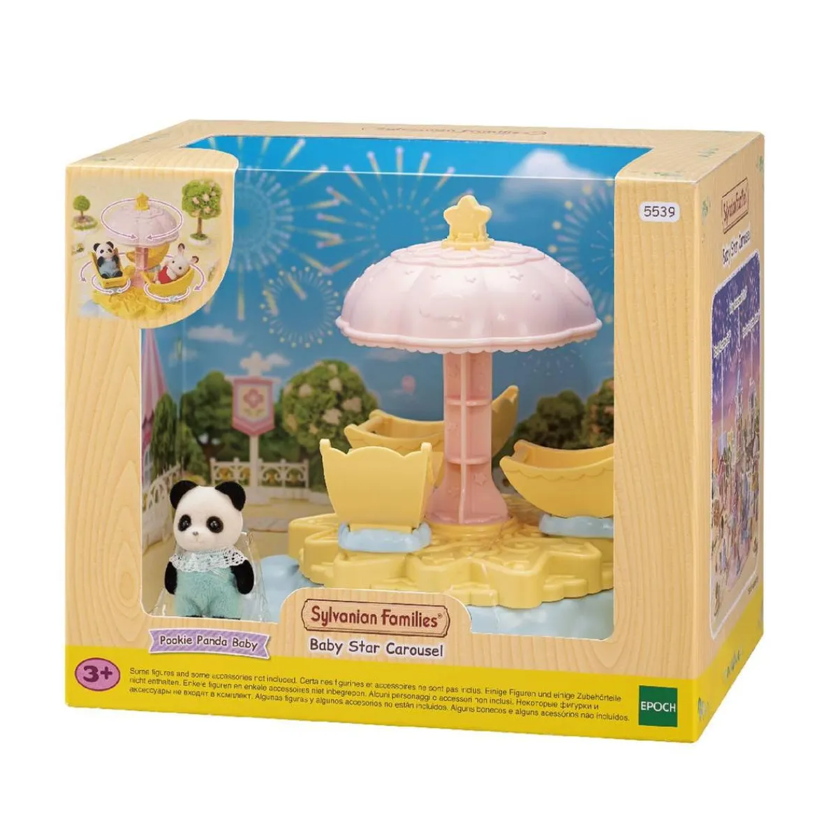 SYLVANIAN FAMILIES Coleccionables Y Mini Mundos*- Carrusel de las estrellas