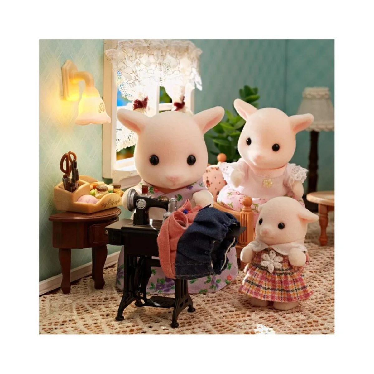 SYLVANIAN FAMILIES Coleccionables Y Mini Mundos*- Familia cabra