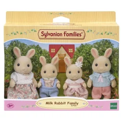 EPOCH PARA IMAGINAR S.L. Coleccionables Y Mini Mundos*Sylvanian Families - Familia conejo de leche - figura de juguete ㅤ