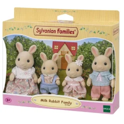 EPOCH PARA IMAGINAR S.L. Coleccionables Y Mini Mundos*Sylvanian Families - Familia conejo de leche - figura de juguete ㅤ