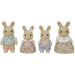 EPOCH PARA IMAGINAR S.L. Coleccionables Y Mini Mundos*Sylvanian Families - Familia conejo de leche - figura de juguete ㅤ