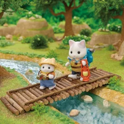 EPOCH PARA IMAGINAR S.L. Coleccionables Y Mini Mundos*Sylvanian Families - Hermanos gato latte