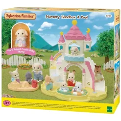 EPOCH PARA IMAGINAR S.L. Coleccionables Y Mini Mundos*Sylvanian Families - Juguete Caja de arena y piscina ㅤ