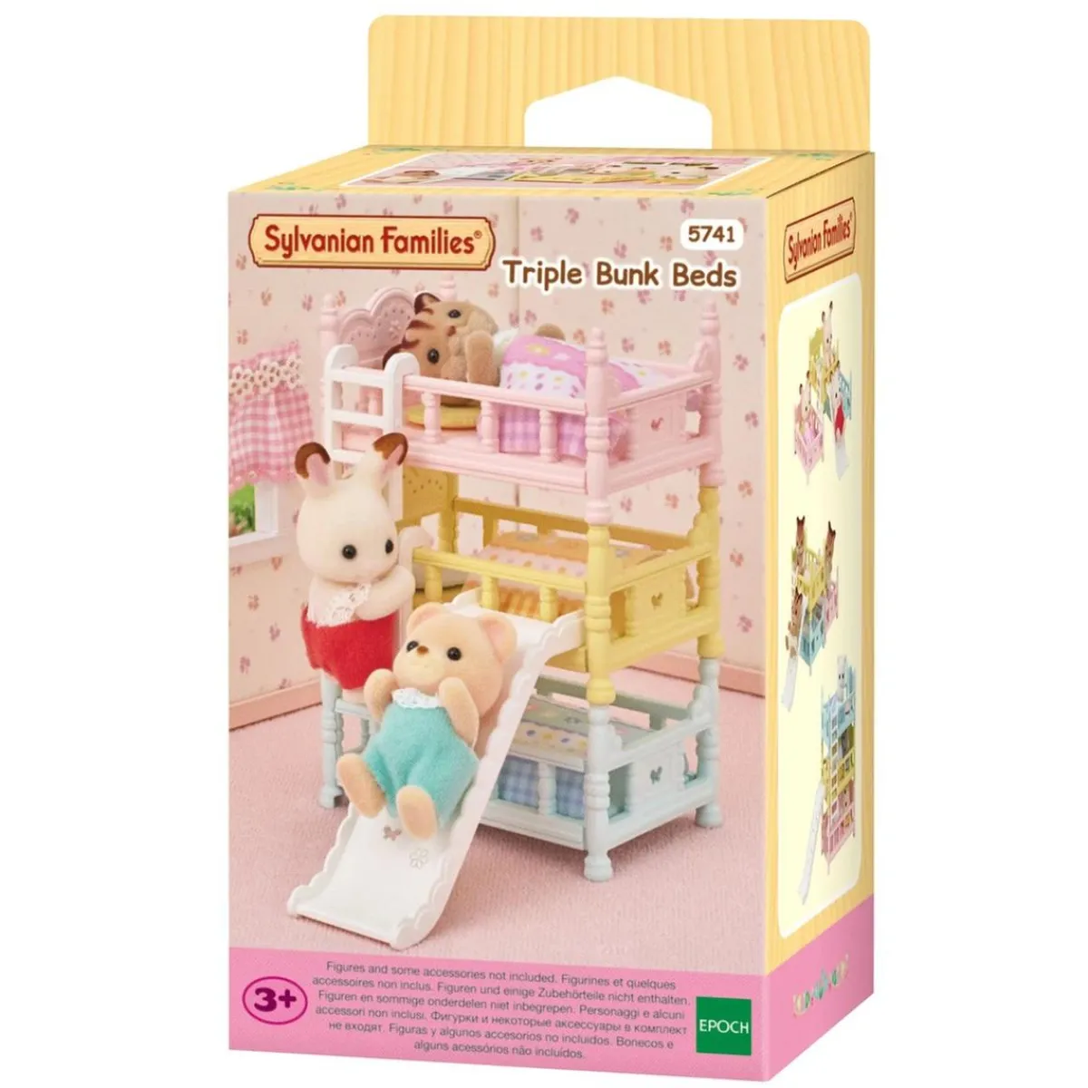 EPOCH PARA IMAGINAR S.L. Coleccionables Y Mini Mundos*Sylvanian Families - Literas triples juego de mueble infantil ㅤ