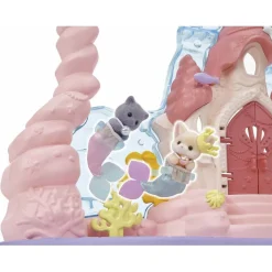 EPOCH PARA IMAGINAR S.L. Coleccionables Y Mini Mundos*Sylvanian Families - Set de juguetes Castillo de Sirenas y Familias
