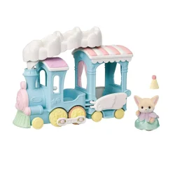 EPOCH PARA IMAGINAR S.L. Coleccionables Y Mini Mundos*Sylvanian Families - Tren Arcoíris de Nubes para Casa de Muñecas y Playset