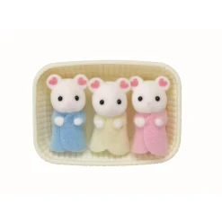 EPOCH PARA IMAGINAR S.L. Coleccionables Y Mini Mundos*Sylvanian Families - Trillizos Ratón Marshmallow juguete para imaginar