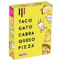 LUDILO Juegos Y Puzzles|Friki Zone*Taco, Gato, Cabra, Queso, Pizza - Juego de mesa