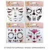 TOYS "R" US Disfraces|Halloween*Tattoo facial de Halloween (varios modelos)