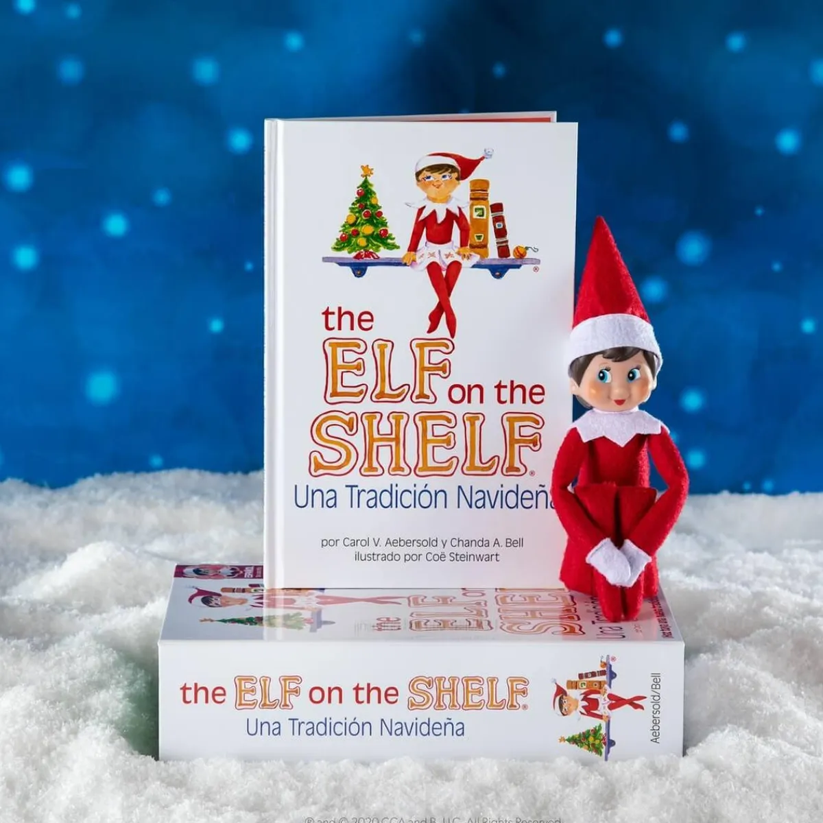 CEFA Juguetes Educativos Y Libros*The Elf on The Shelf - Cuento y Muñeco Elf Chica