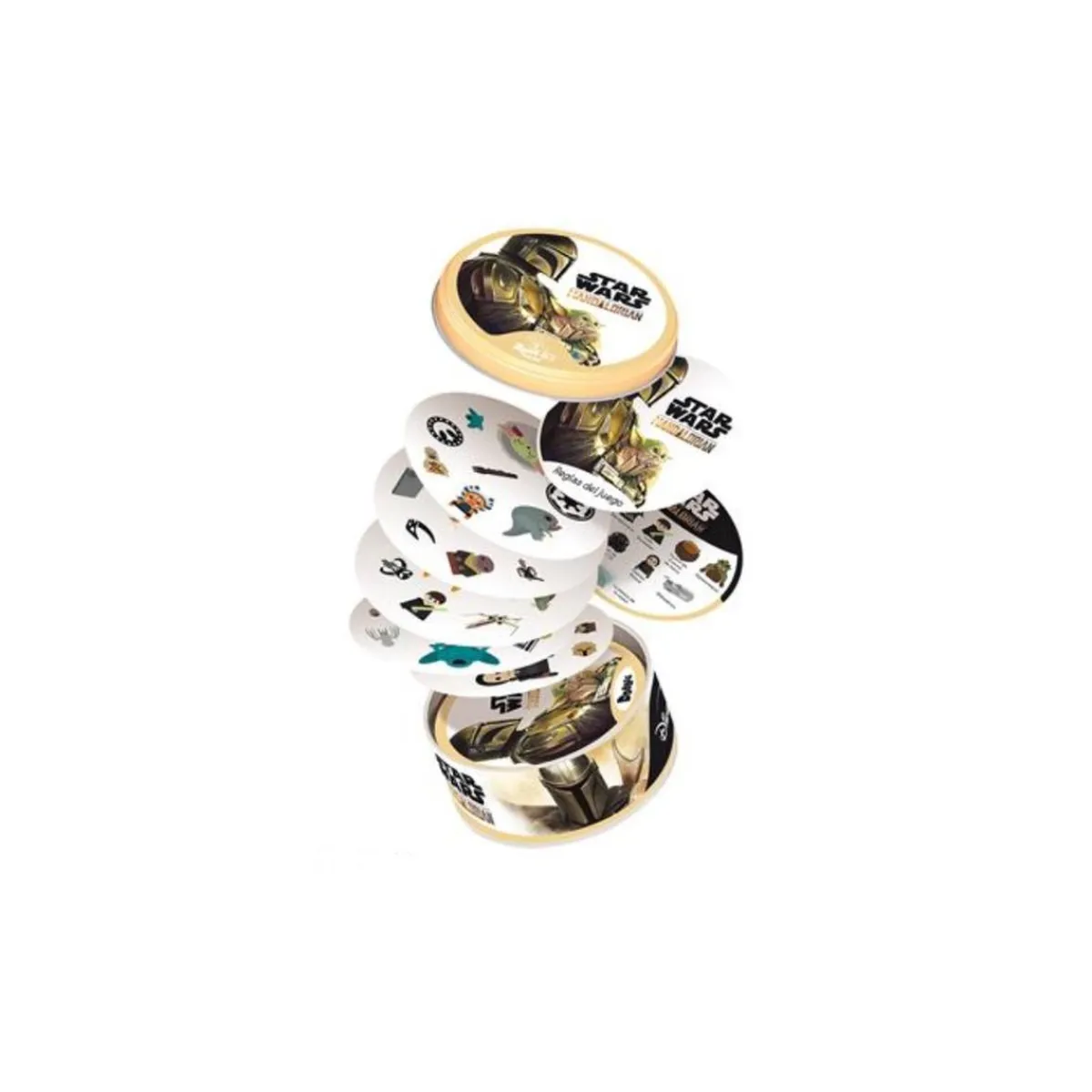 ASMODEE Juegos Y Puzzles|Friki Zone*The Mandalorian - Dobble - Juego de cartas