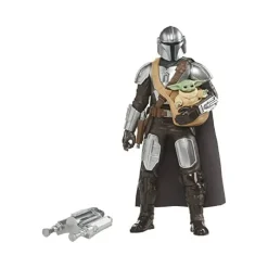 HASBRO EUROPEAN Figuras De Acción*The Mandalorian - El Mandaloriano y Grogu - Figuras Galactic Action