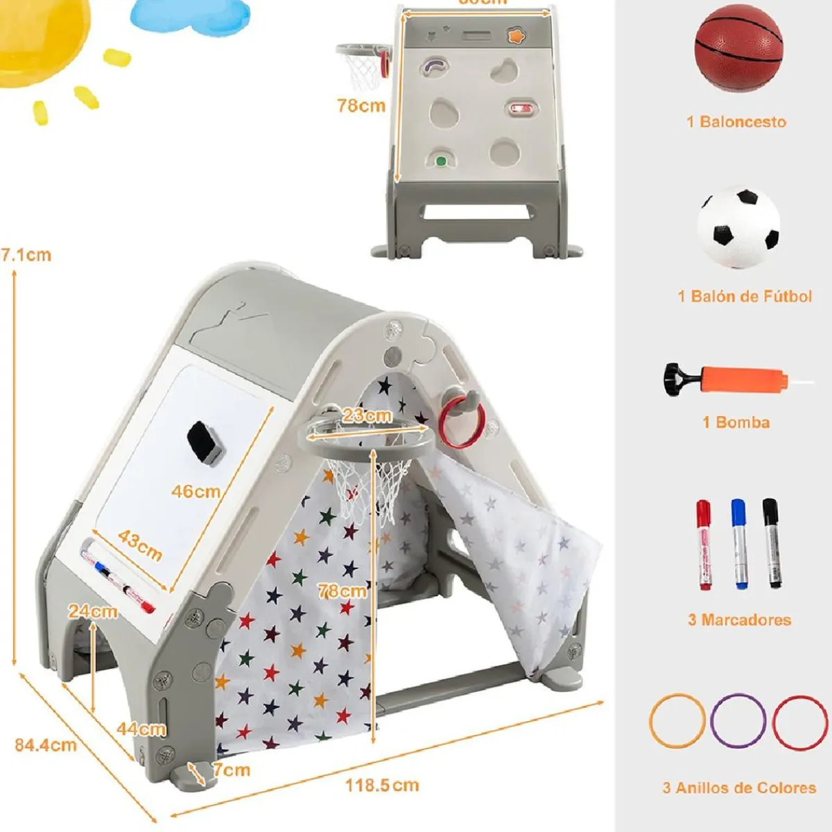 DEVESSPORT Estilo De Vida*Tienda de campaña con actividades