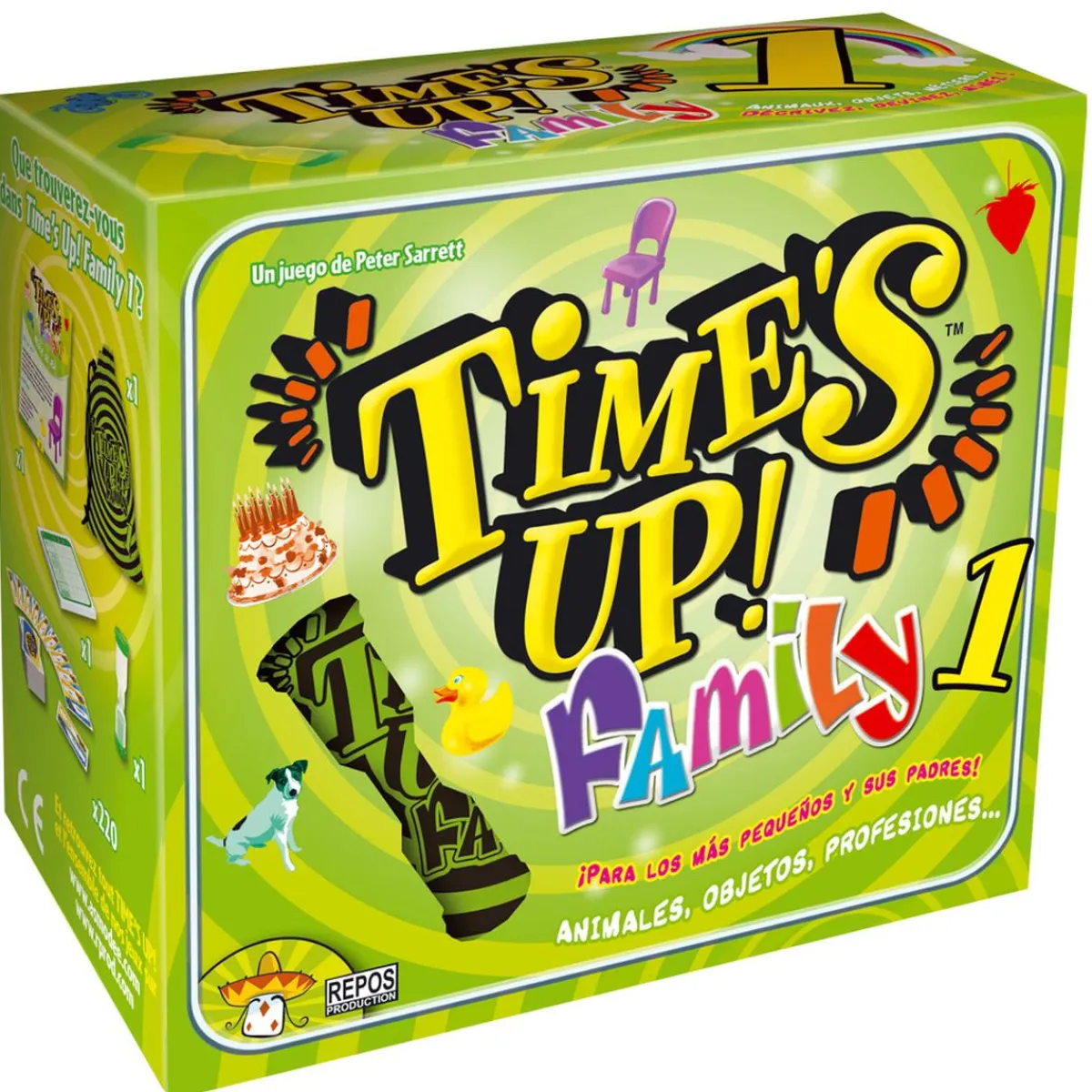 ASMODEE Juegos Y Puzzles|Friki Zone*Time's Up Family