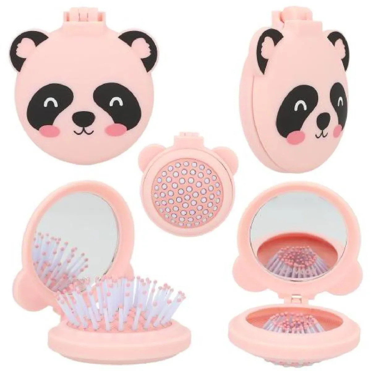 DEPESCHE Estilo De Vida*Top Model - Cepillo de pelo plegable con espejo